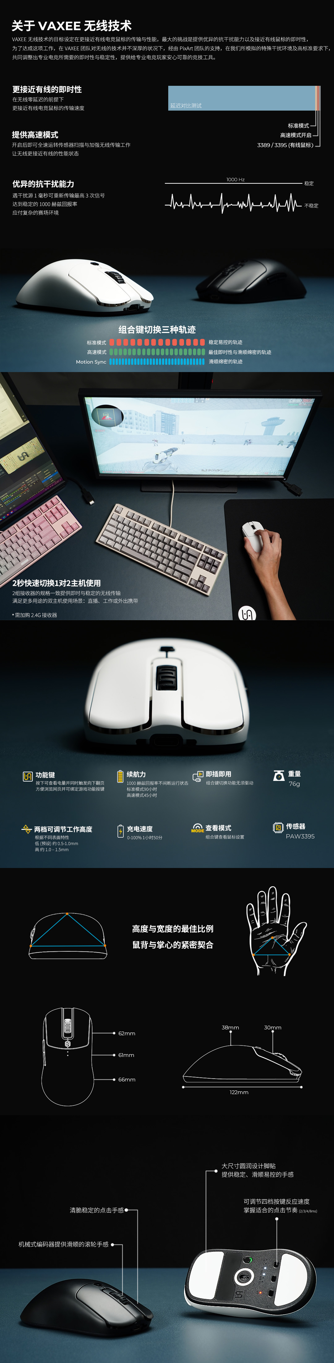 Vaxee xe wireless vaxee 